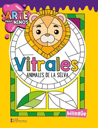 VITRALES ANIMALES DE LA SELVA BILINGUE