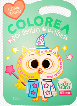 LECHUZA COLOREA POR DENTRO DE LAS LINEAS