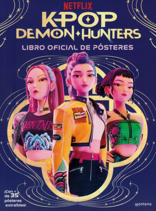 K POP DEMON HUNTERS LIBRO OFICIAL DE POSTERS