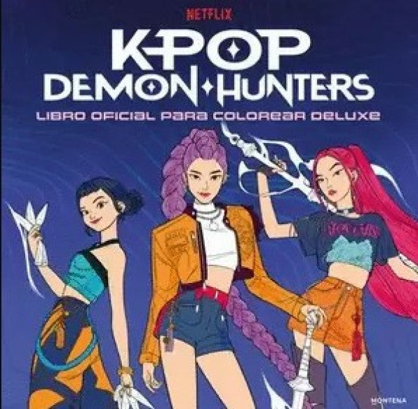 KPOP DEMON HUNTERS COLOREAR