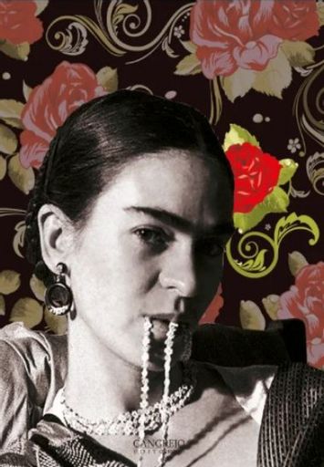 Libro diario Frida Kahlo - Rosas