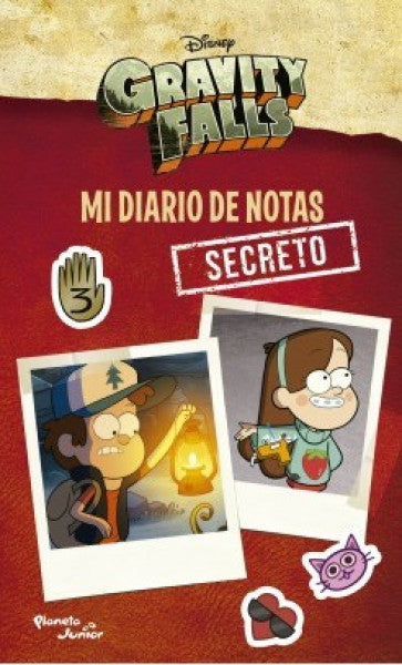 Mi diario de notas secreto. Gravity Falls