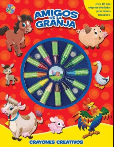 Amigos de la Granja. Crayones creativos