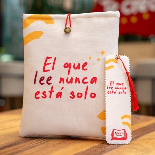 Funda + separador para libro