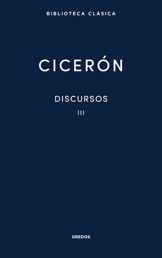 Discursos Vol. 3 (Cicerón)