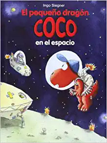 El pequeño dragón Coco en el espacio