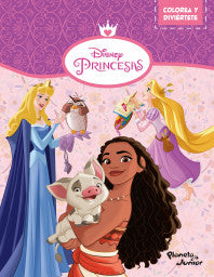 Disney Princesas. Colorea y diviértete