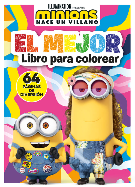 Minions. El mejor libro para colorear