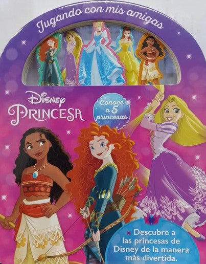 JUGANDO CON MIS AMIGAS DISNEY PRINCESA
