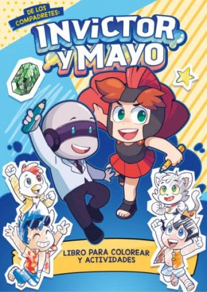 Invictor y Mayo. Libro para colorear y actividades