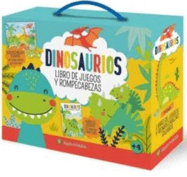 Dinosaurios. Libro de juegos y rompecabezas