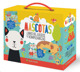 Mascotas. Libro de juegos y rompecabezas
