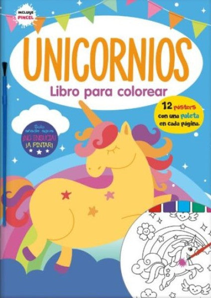 UNICORNIOS LIBROS PARA COLOREAR