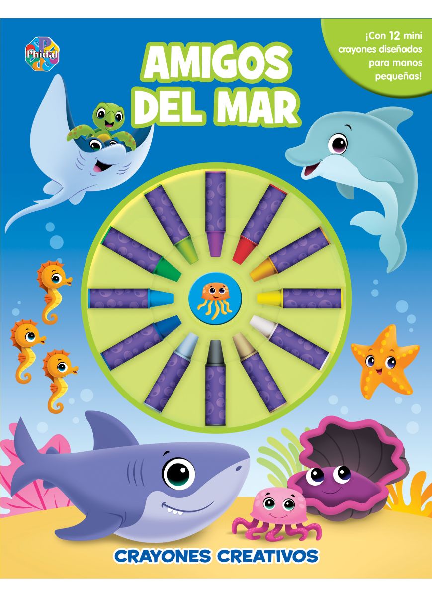 CRAYONES CREATIVOS AMIGOS DEL MAR