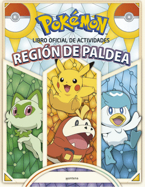 Pokemón. Libro oficial de actividades Región de Paldea