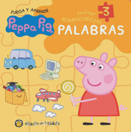 Juega y aprende, palabras: Historias para armar, Peppa Pig