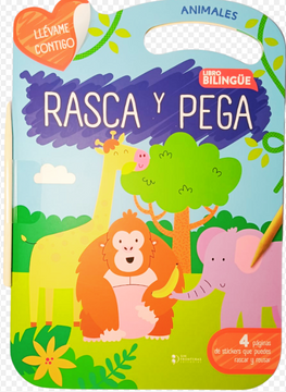 ANIMALES RASCA Y PEGA
