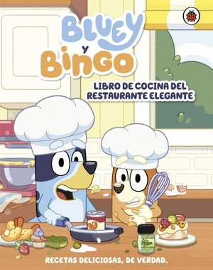 BLUEY Y BINGO LIBRO DE COCINA DEL RESTAURANTE ELEGANTE