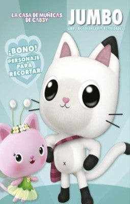LA CASA DE MUÑECAS DE GABY JUMBO LIBRO DE COLOREAR