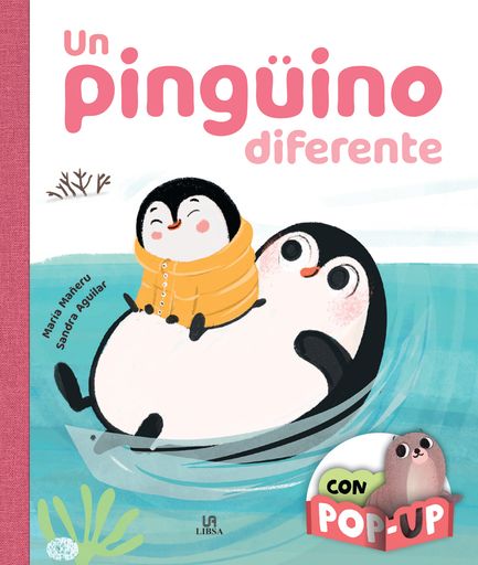 UN PINGUINO DIFERENTE CON POP UP