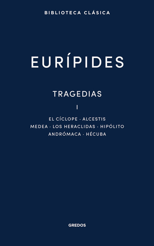 EURIPIDES TRAGEDIAS I