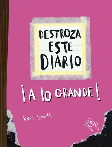 Destroza este diario. A lo grande - Rosa flúor