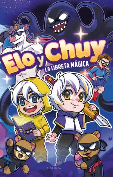 ELO Y CHUY LA LIBRETA MAGICA