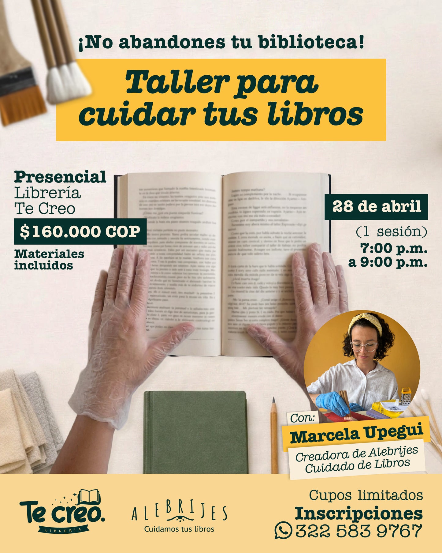 TALLER CUIDADO DE LIBROS