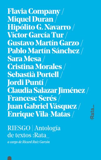 RIESGO ANTOLOGIA DE TEXTOS