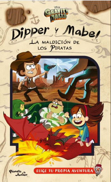 Gravity Falls. Dipper y Mabel. La Maldición De Los Piratas