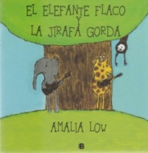 El elefante flaco y la jirafa gorda