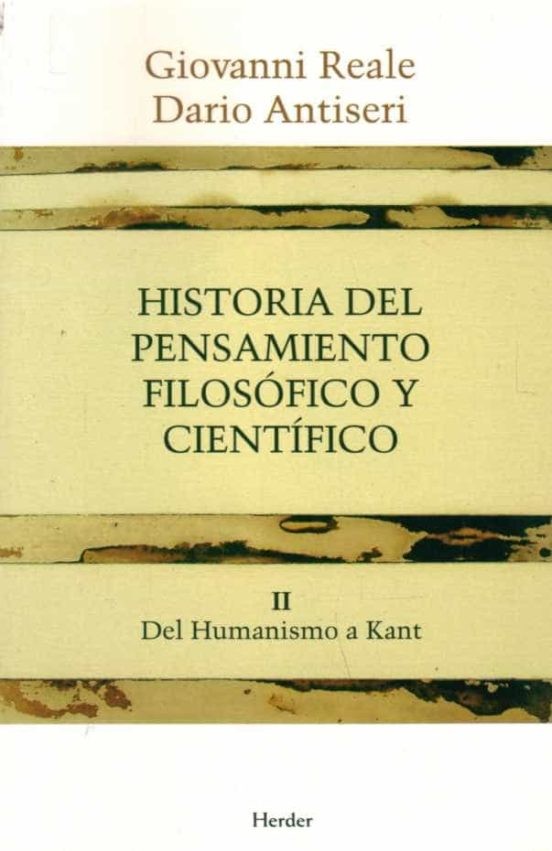 Historia Del Pensamiento Filosofico Cientifico Ii | Giovanni Reale