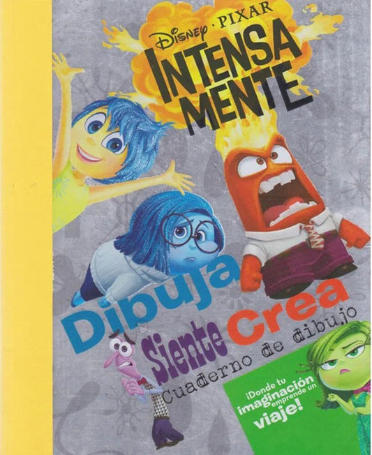 Intensamente - Dibuja Siente Crea | Parragon