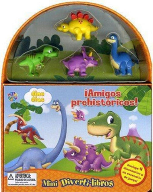 Mini Divertilibros - Amigos Prehistoricos | Varios Autores