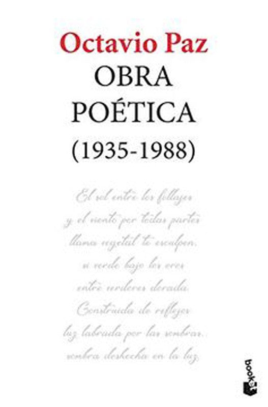 Obra Poética (1935-1988) | Octavio Paz